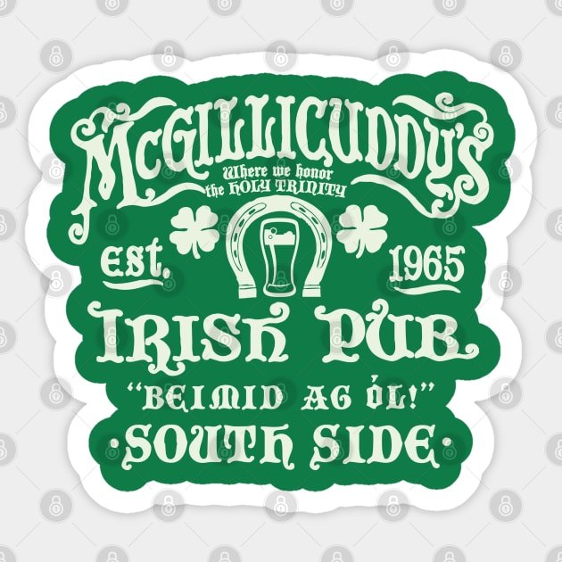 Irish Pub Sticker by spicoli13